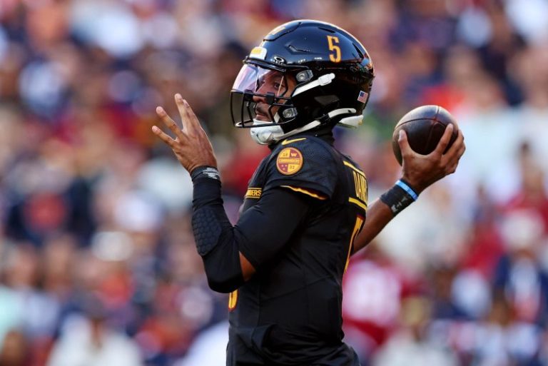 Listen to the TV and radio calls of Jayden Daniels’ Hail Mary