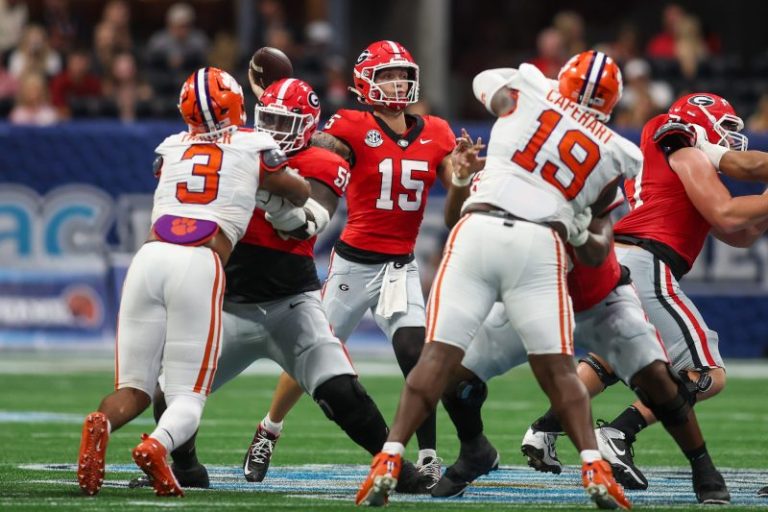Should Georgia bench Carson Beck? Ha! That’s not happening