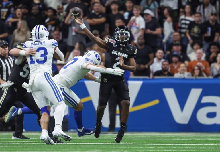 BYU pummels Colorado in send-off for Travis Hunter, Shedeur Sanders