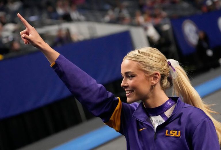 LSU gymnastics star Livvy Dunne out for NCAA championship semifinals