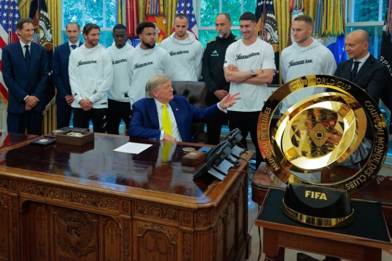 Trump claims FIFA gifted Club World Cup trophy to White House